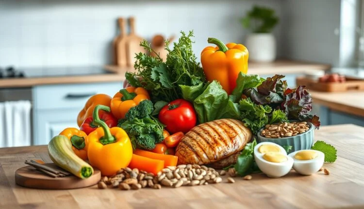high protein lunch prep seasonal produce