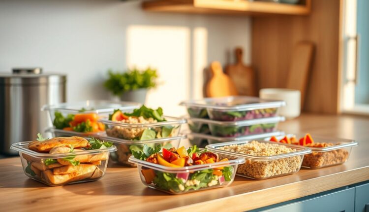 high protein lunch prep sustainable diet