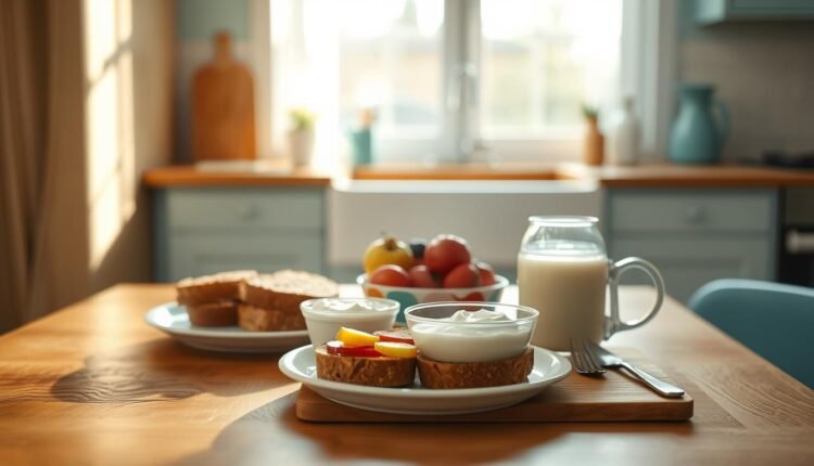 low sugar breakfast back school
