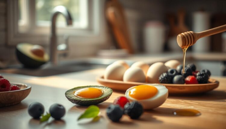 low sugar breakfast five ingredients