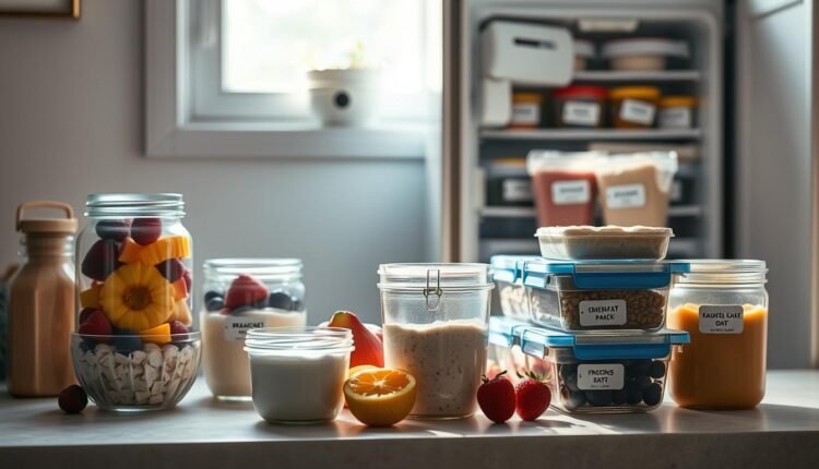 low sugar breakfast freezer storage