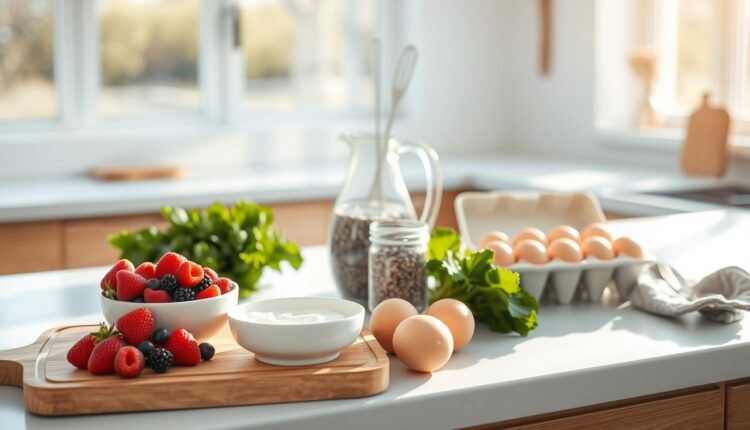 low sugar breakfast grocery list