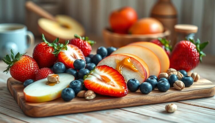 low sugar breakfast seasonal fruits