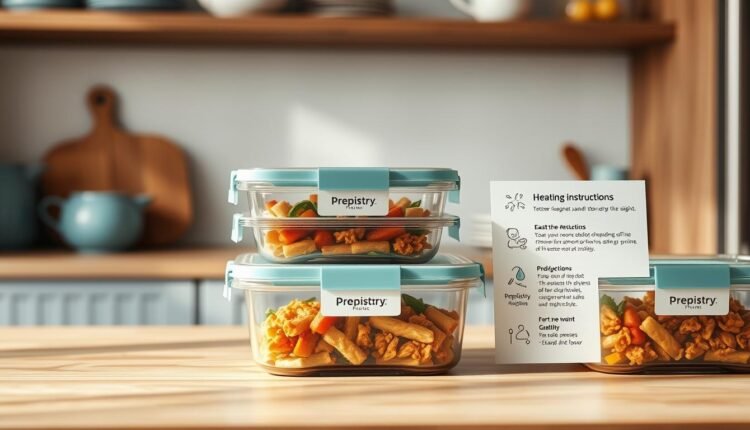 lunch meal prep reheating tips