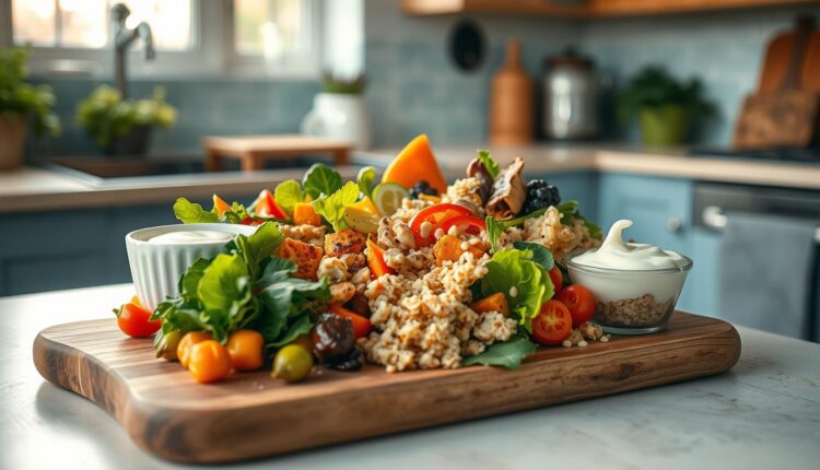 lunch meal prep texture variety