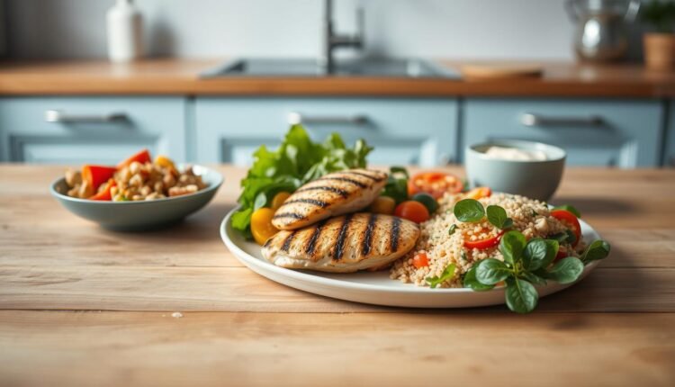 meal prep for work balanced nutrition