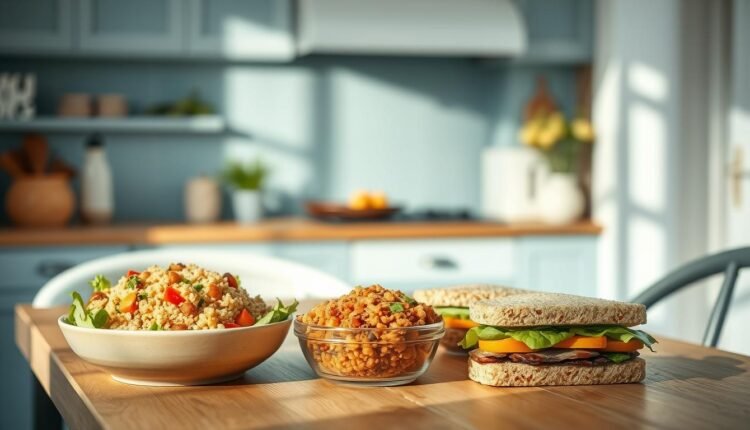no heat lunchbox meals grain
