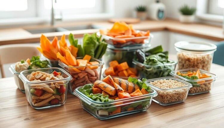office meal prep clean eating