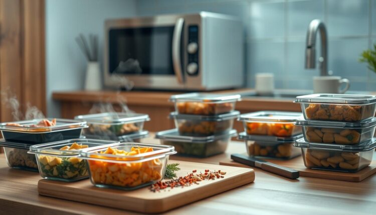 office meal prep flavor retention
