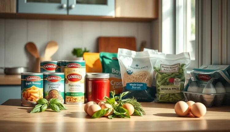 office meal prep pantry staples