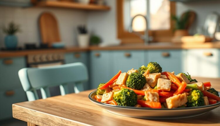 office meal prep stir fry