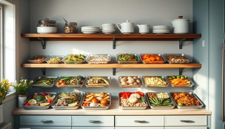 sheet pan dinner prep component system