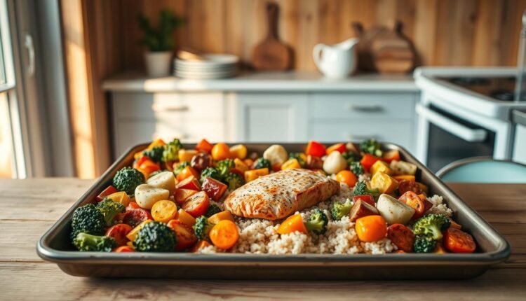 sheet pan dinner prep gluten free