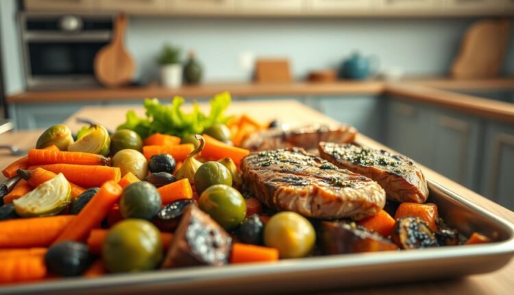 sheet pan dinner prep paleo options