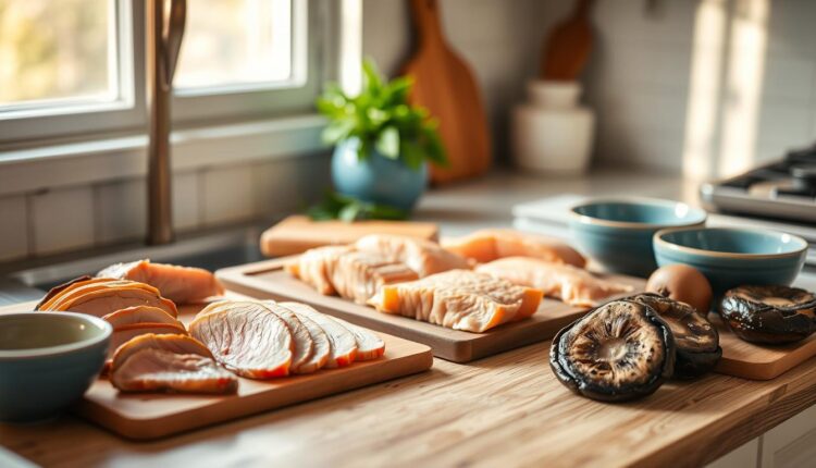 sheet pan dinner prep protein options