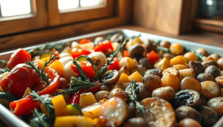 sheet pan dinner prep simple seasonings
