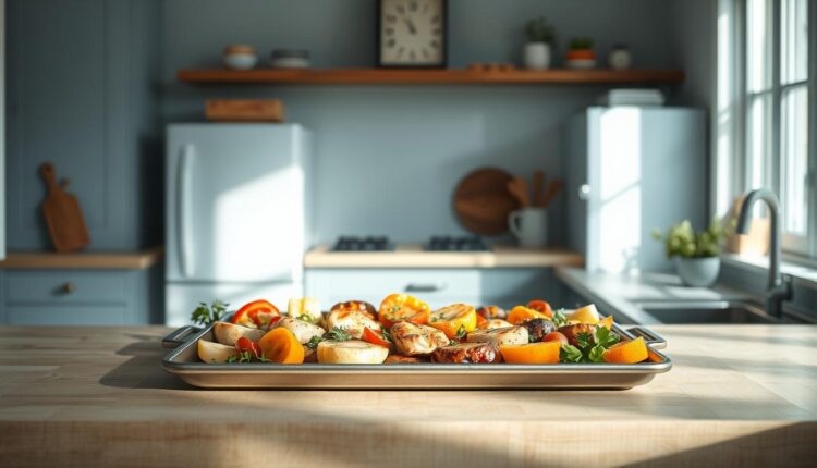 sheet pan dinner prep weekly plan