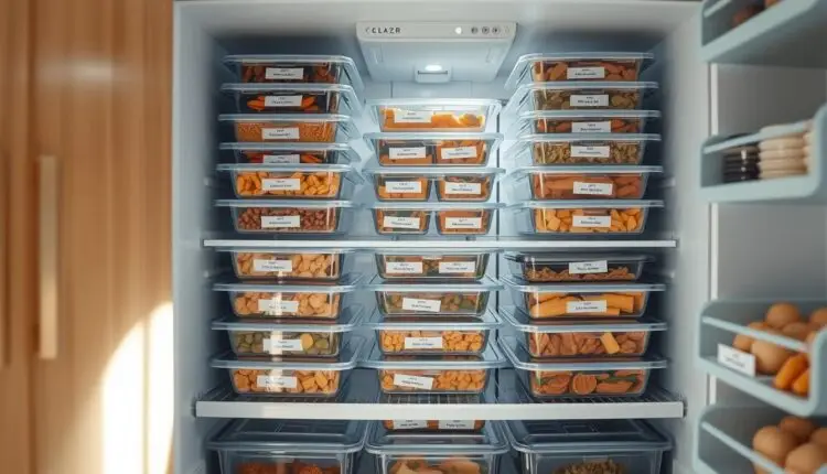 batch cook dinners freezer capacity