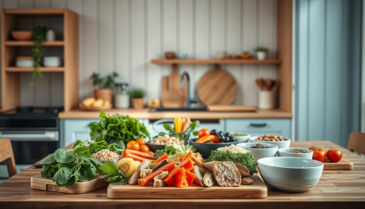 batch cook dinners nutrition focused