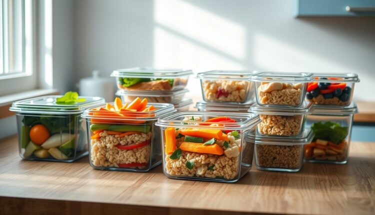 batch cook dinners portion planning