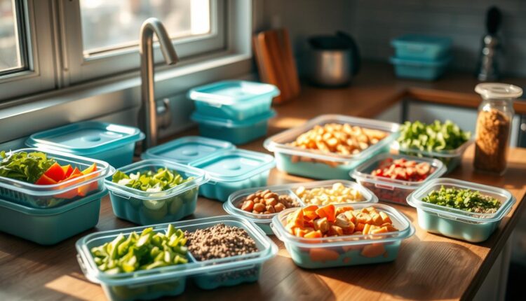 batch cook dinners saving time