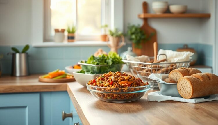batch cook dinners vegan friendly