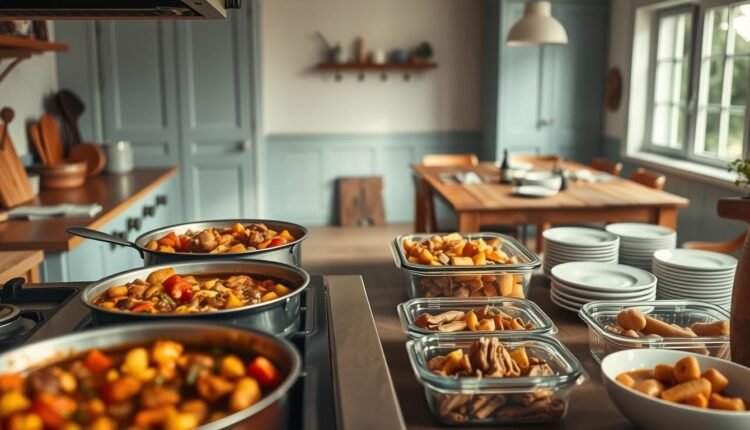 make ahead family dinners double batches